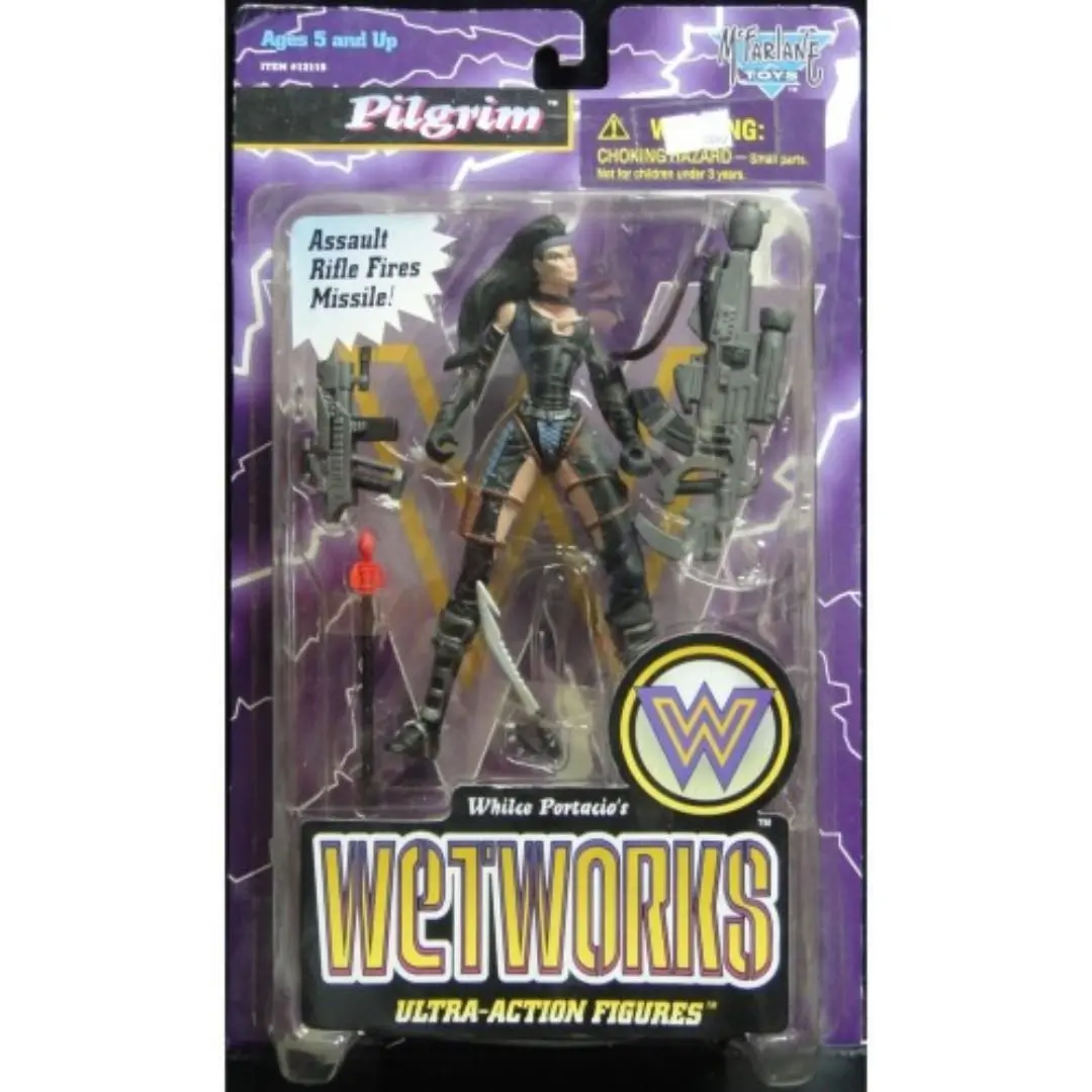 Mcfarlane Whilce Portacio's Wetworks Series 2 Pilgrim In Black (Csw-12115) 1