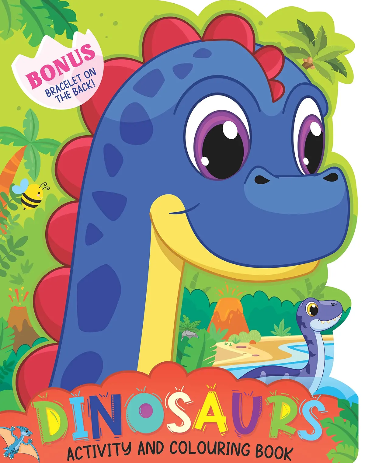Dreamland Dinosaur Activity And Colouring - An Activity Book For Kids Ages 2+ 1