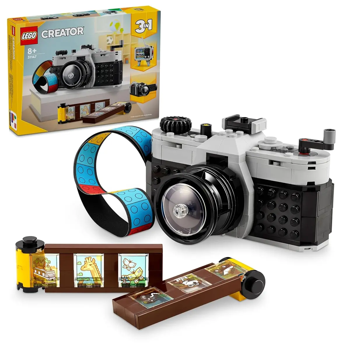 Lego Creator 3In1 Retro Camera Building Kit For Ages 8+ 1