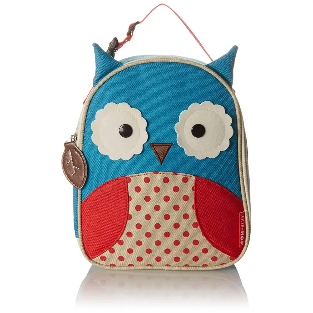 Skip Hop Zoo Lunchie Insulated Kids Lunch Bag, Owl For Kids Ages 3+ 1