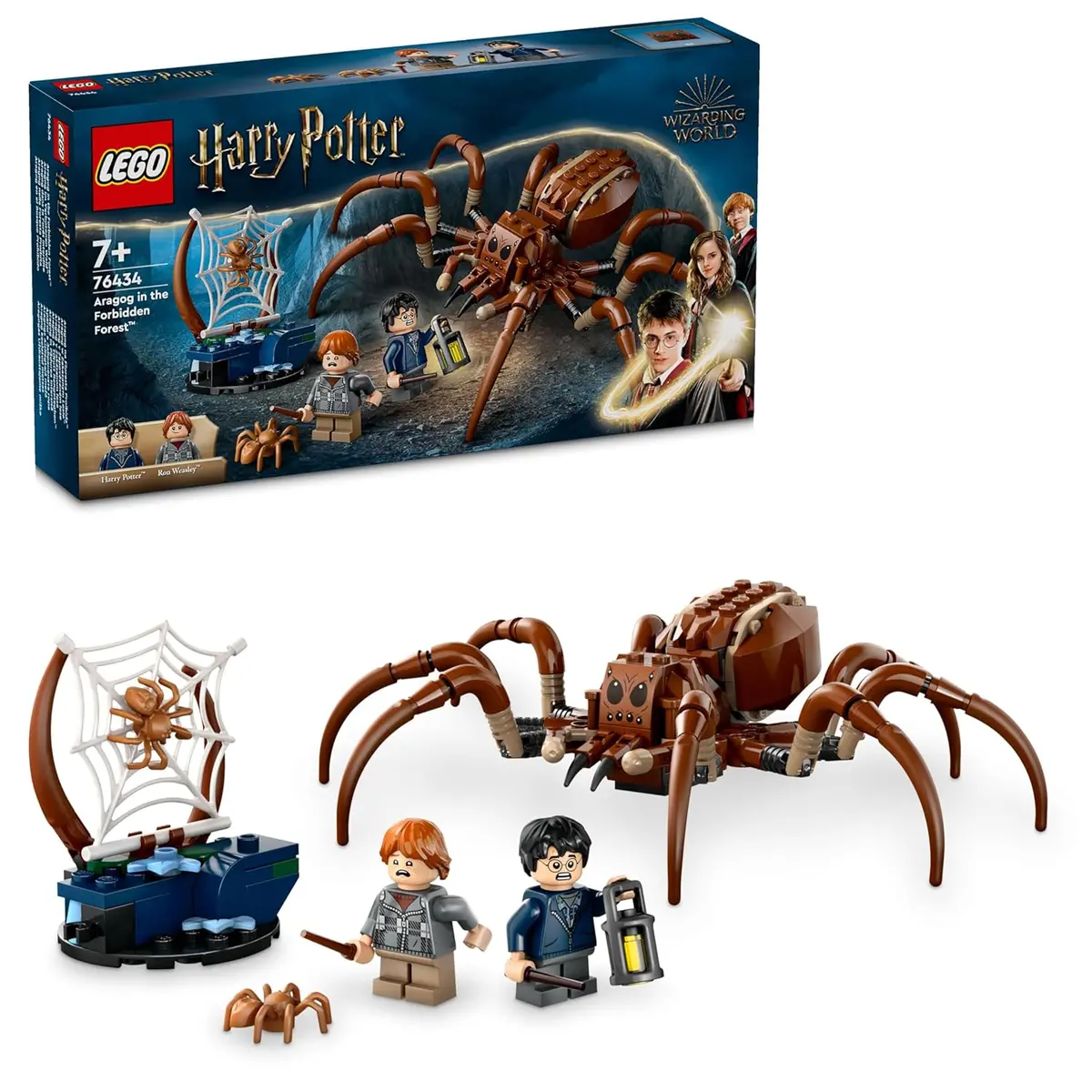 Lego Harry Potter Aragog In The Forbidden Forest Toy Set For Ages 7+ 1