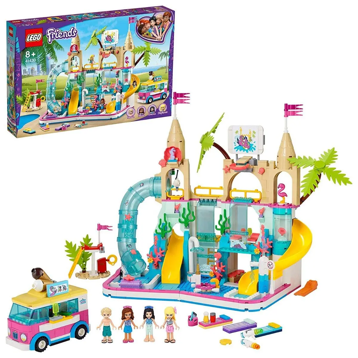 Lego Friends Summer Fun Water Park Building Set For Ages 6+ 2