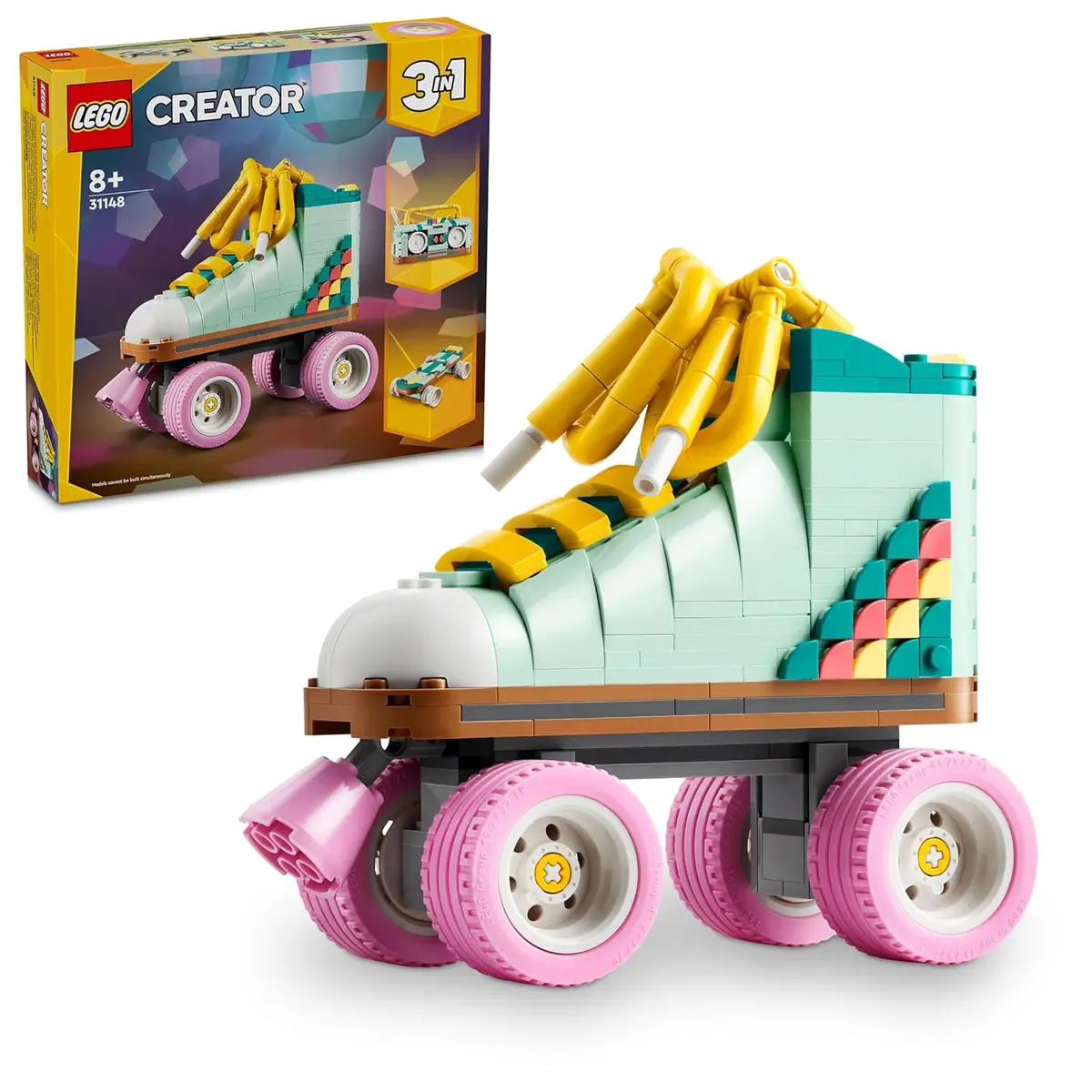 Lego Creator Retro Roller Skate 3In1 Building Kit For Ages 8+ 1