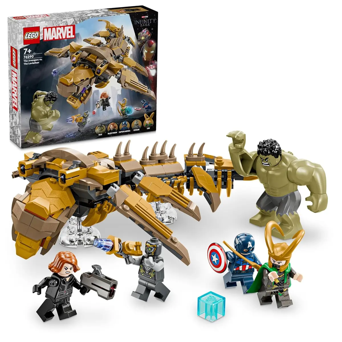 Lego Marvel The Avengers Vs. The Leviathan Building Kit For Ages 7+ 1