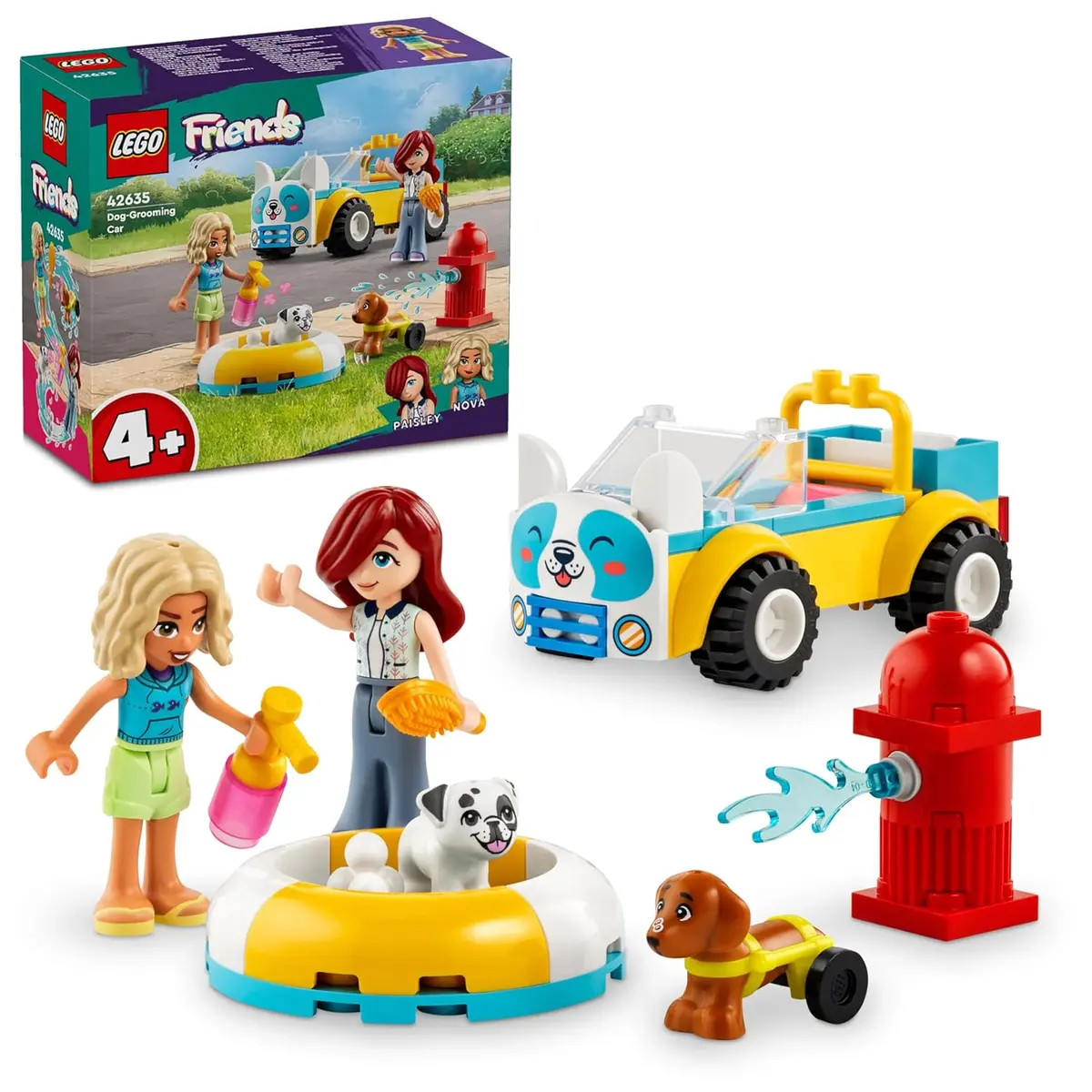Lego Friends Dog-Grooming Car Building Kit For Ages 4+ 1