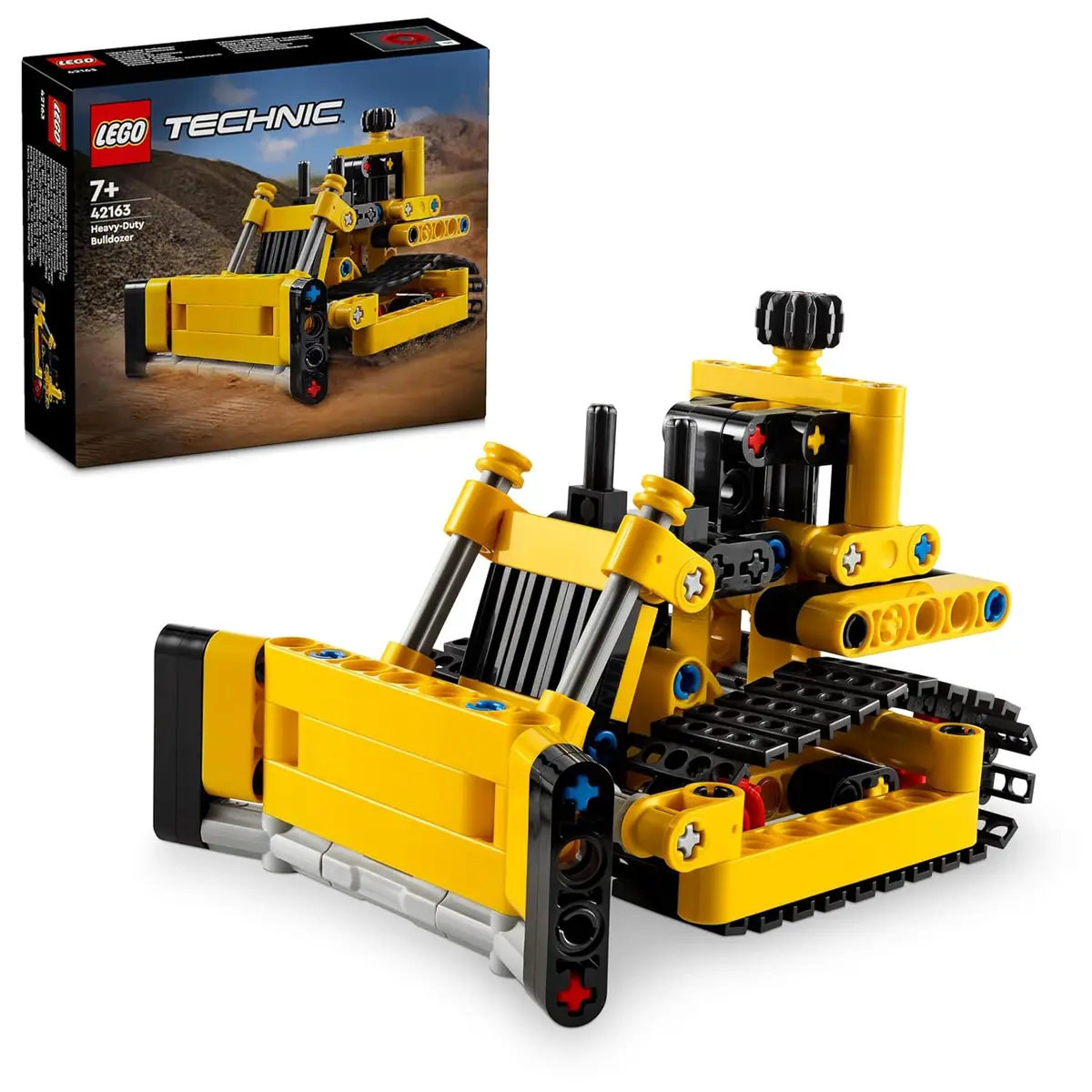Lego Technic Heavy-Duty Bulldozer Set Building Kit For Ages 7+ 1