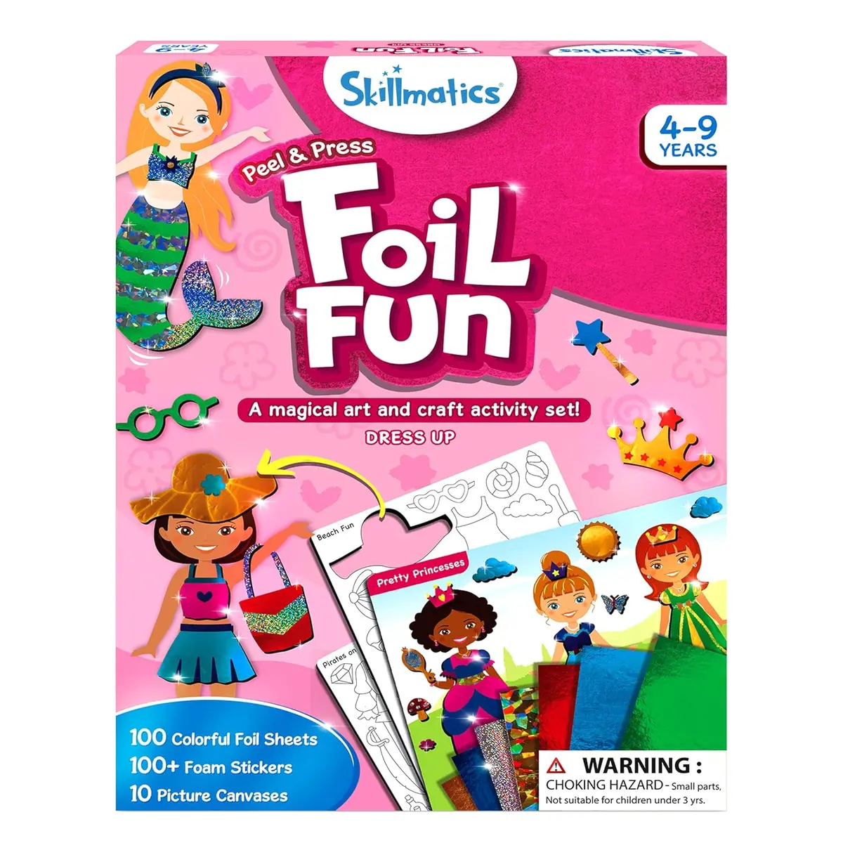 Skillmatics Foil Fun: Dress Up No Mess Art Kit For Kids Ages 4+ 1