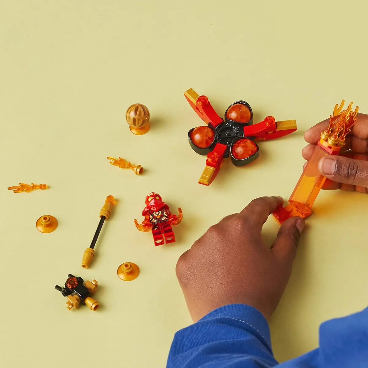 Lego Ninjago Kai’S Dragon Power Spinjitzu Flip Building Kit For Ages 6+ 2