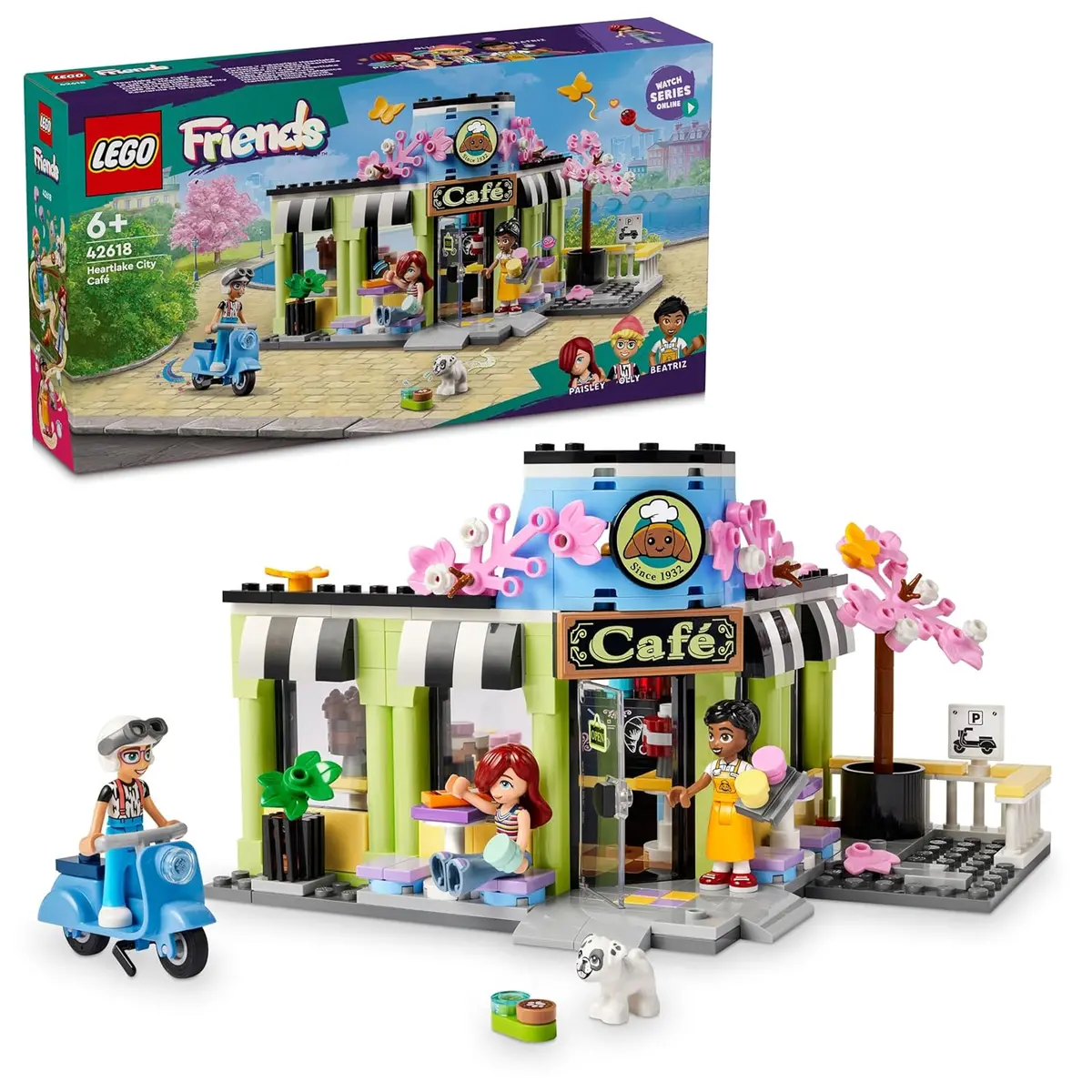 Lego Friends Heartlake City Cafã Toy Playset Kit For Ages 6+ 1