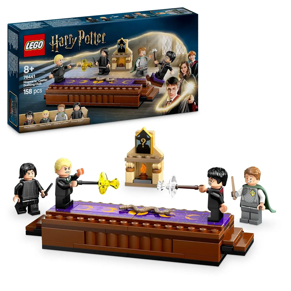 Lego Harry Potter Hogwarts Castle: Dueling Club Building Kit For Ages 8+ 1