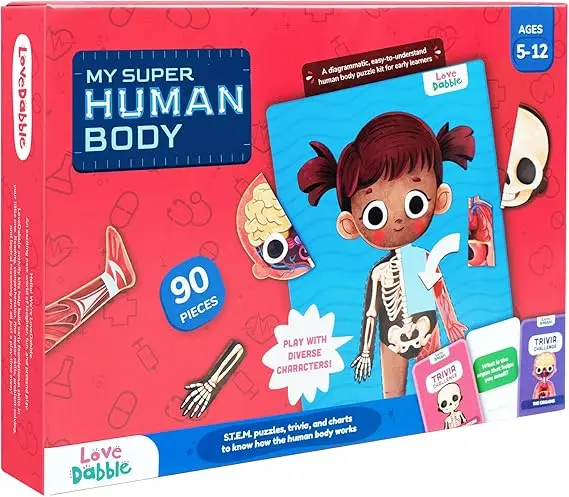 Bloomingo The Human Body Puzzles For Kids | My Human Body 1