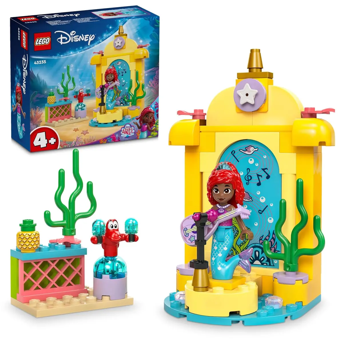 Lego Disney Princess Ariel's Music Stage Playset Kit For Ages 4+ 1
