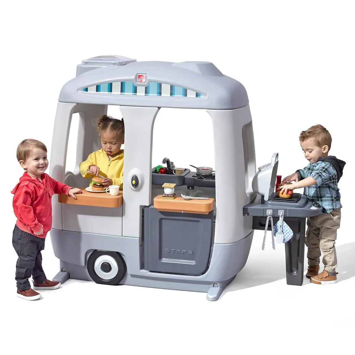 Step2 Adventure Camper Playhouse For Kids Ages 3 Years+ 1