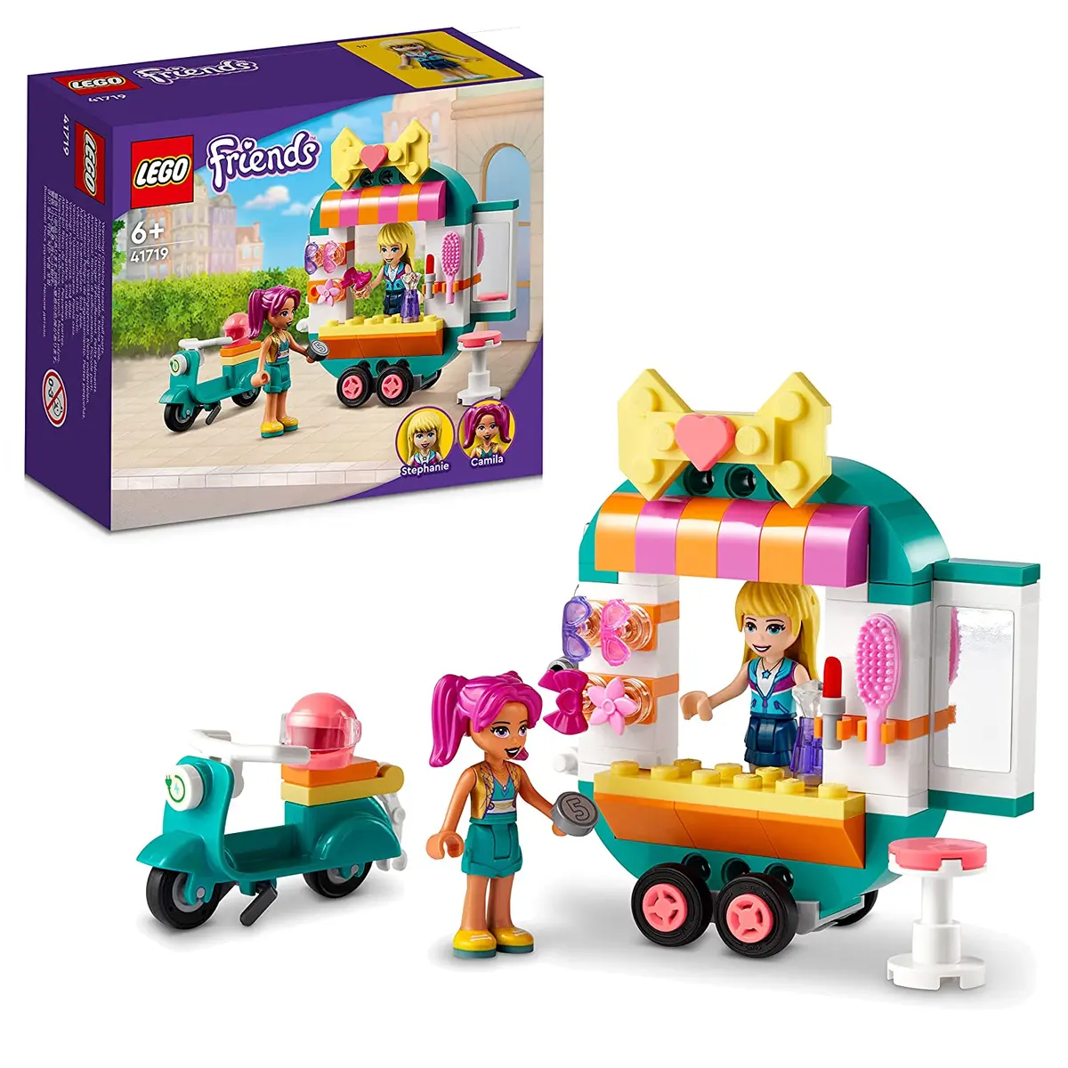 Lego Friends Mobile Fashion Boutique Building Kit For Ages 6+ 1