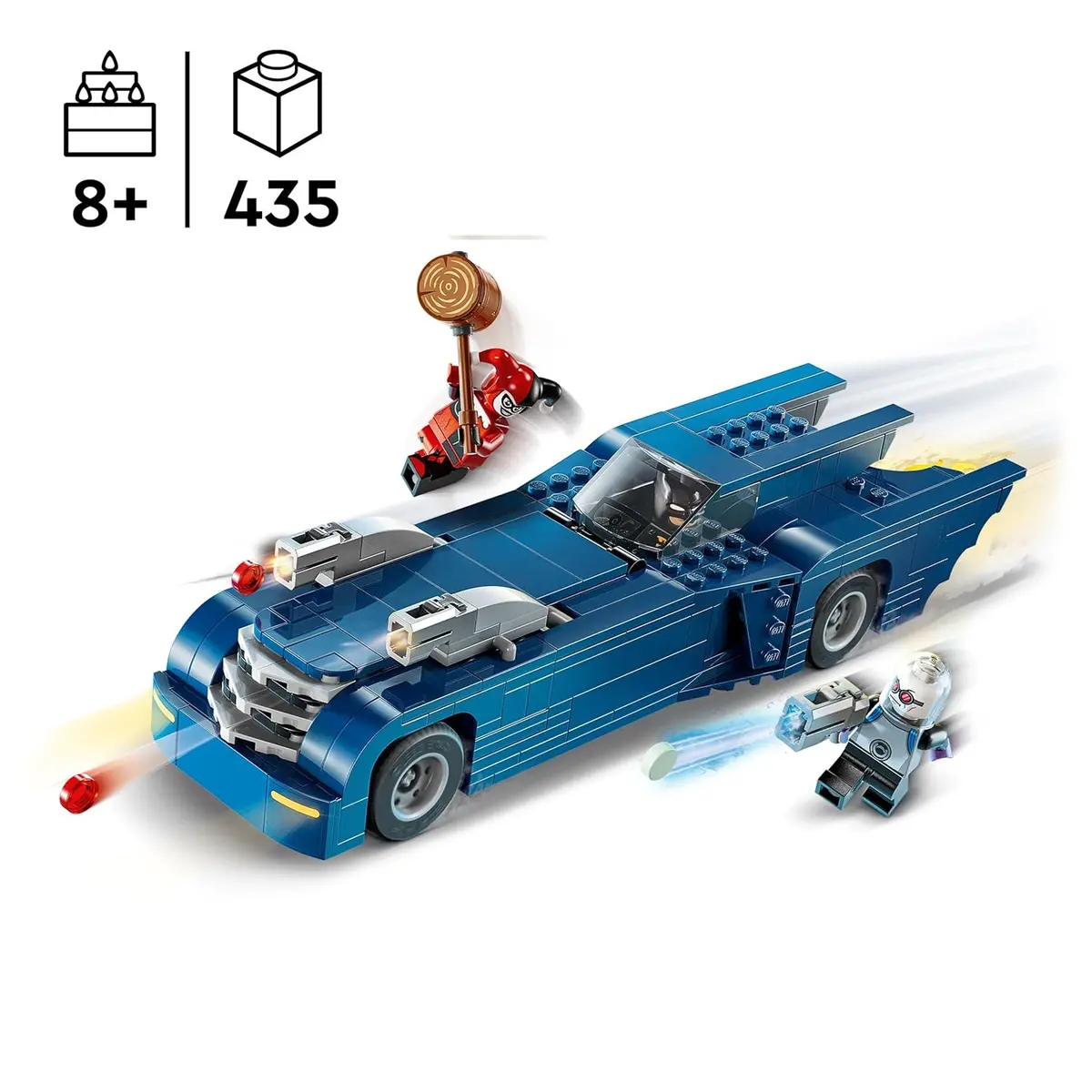 Lego Dc Batman With The Batmobile Vs. Harley Quinn & Mr. Freeze Building Kit For Ages 8+ 2