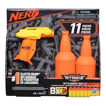 Nerf Alpha Strike Set Stinger Sd-1 Toy Blaster With Targeting Set For Ages 8+ 1