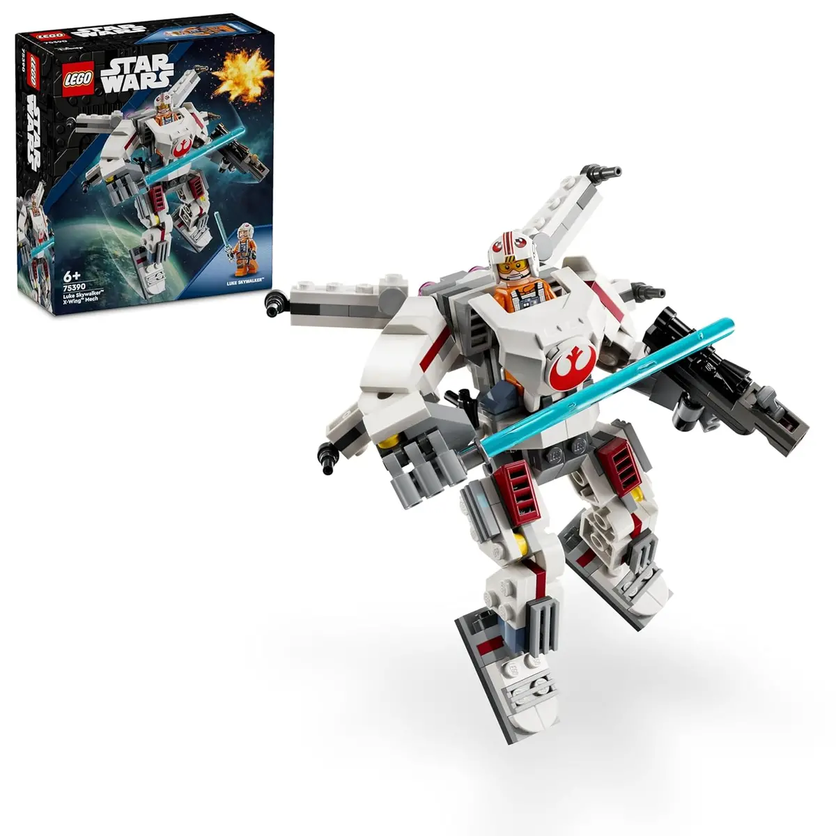 Lego Star Wars Luke Skywalker X-Wing Mech Set For Ages 6+ 1
