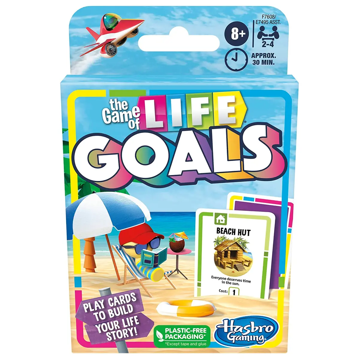 Hasbro Gaming The Game Of Life Goals Card Game For Families And Kids Ages 8 And Up 1