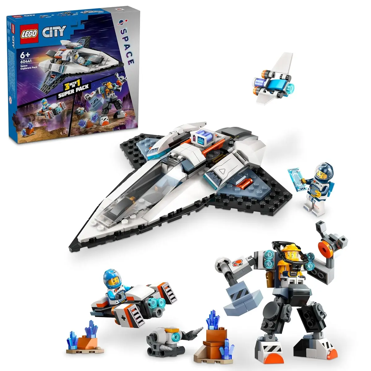 Lego City Space Explorers Pack Building Kit For Ages 6+ 1