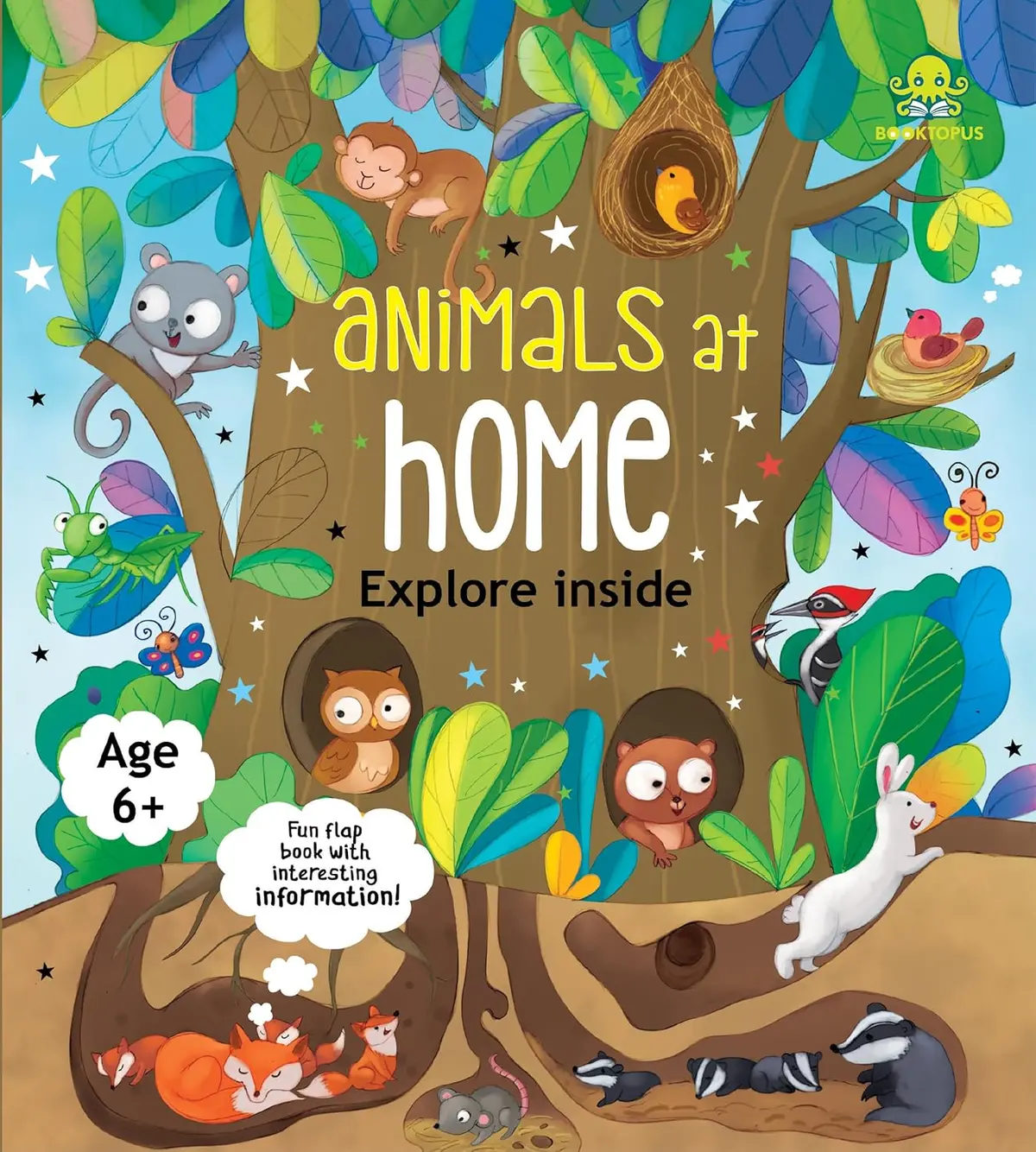 Booktopus Lift-The-Flap Learning Book - Animals And Their Habitat Knowledge Book For Kids - Interactive Learning Books 6+ 1