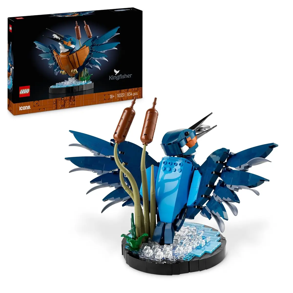 Lego Icons Kingfisher Bird Building Kit For Ages 18+ 1