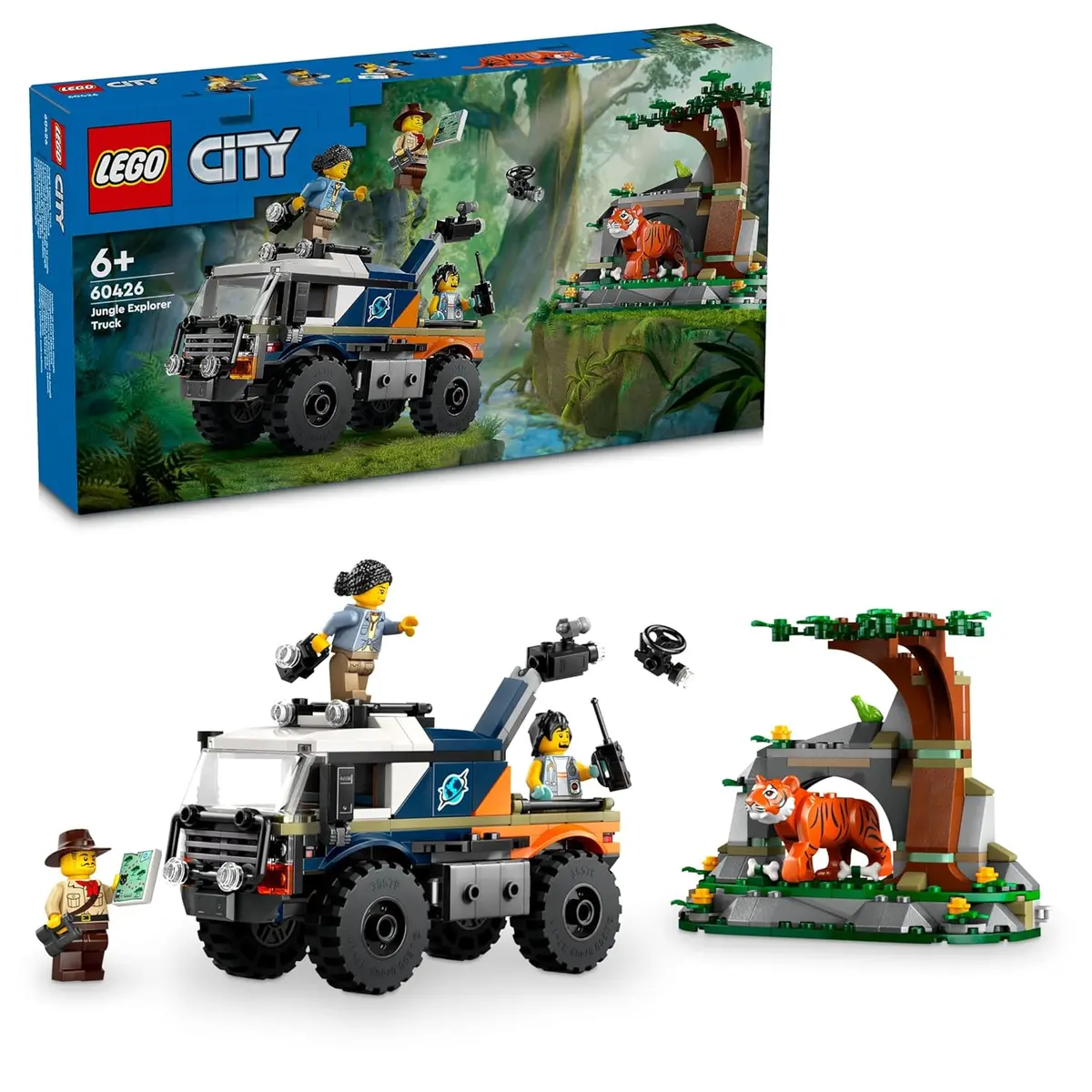Lego City Jungle Explorer Off-Road Truck Toy Set Kit For Ages 6+ 1