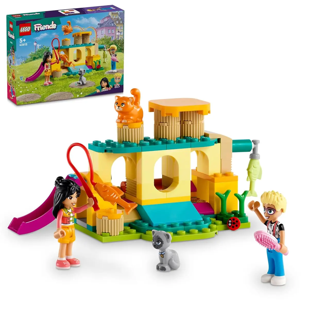 Lego Friends Cat Playground Adventure Building Kit For Ages 5+ 1