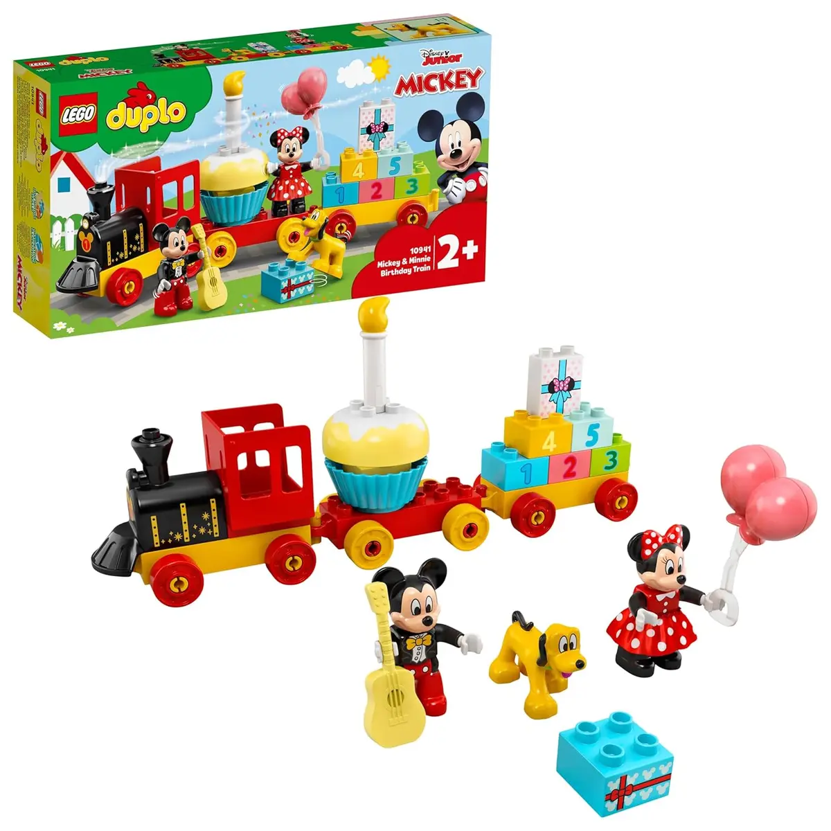 Lego Duplo Disney Mickey & Minnie Birthday Train Building Kit For Ages 2+ 1