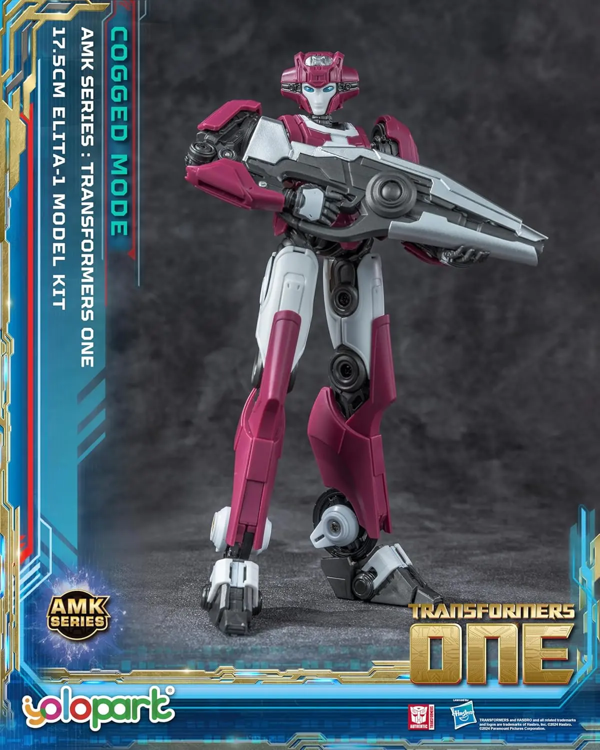 Transformers One Elita Cogged Bot Mode Action Figure Kit For Kids And Collectors 1