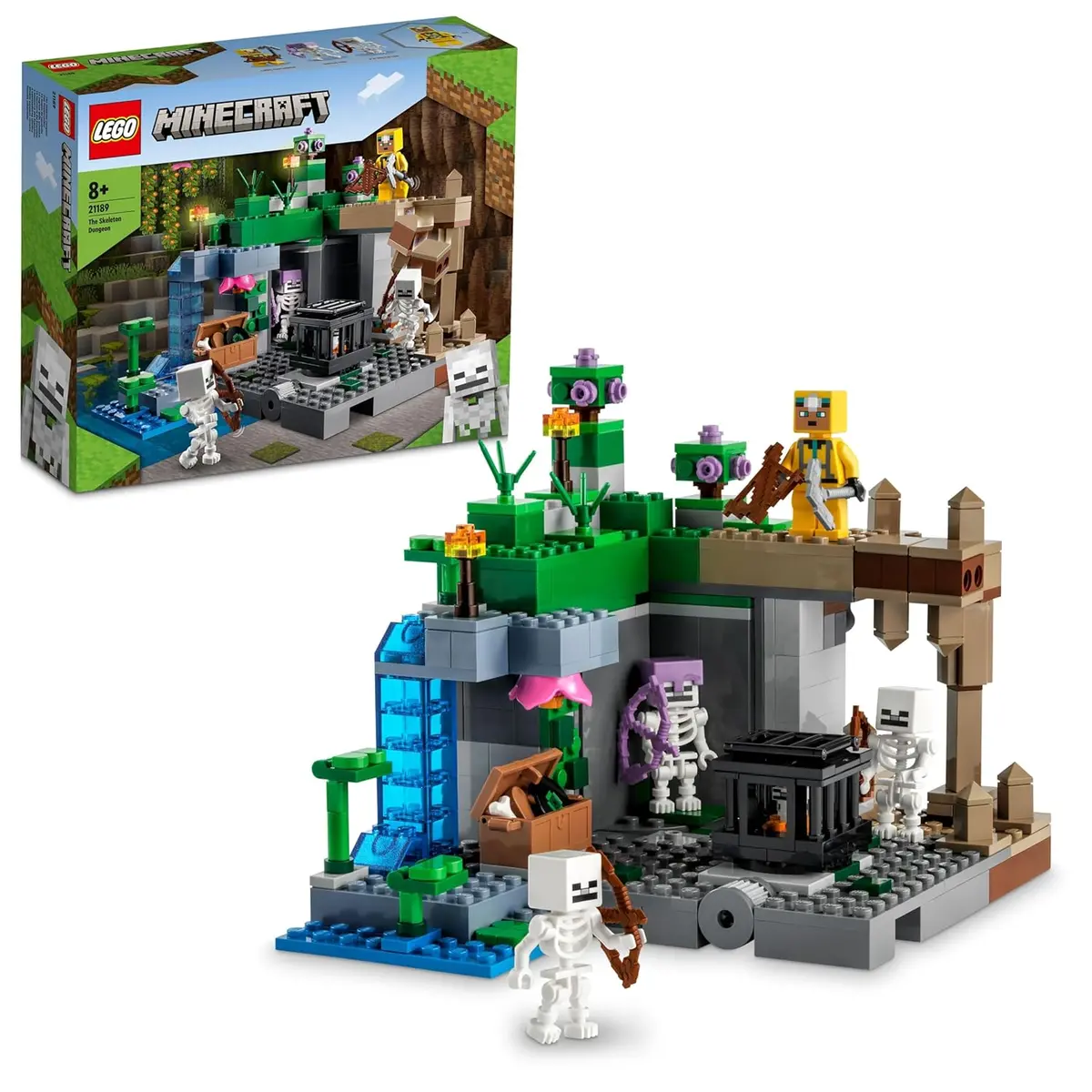 Lego Minecraft The Skeleton Dungeon Building Kit For Ages 8+ 1