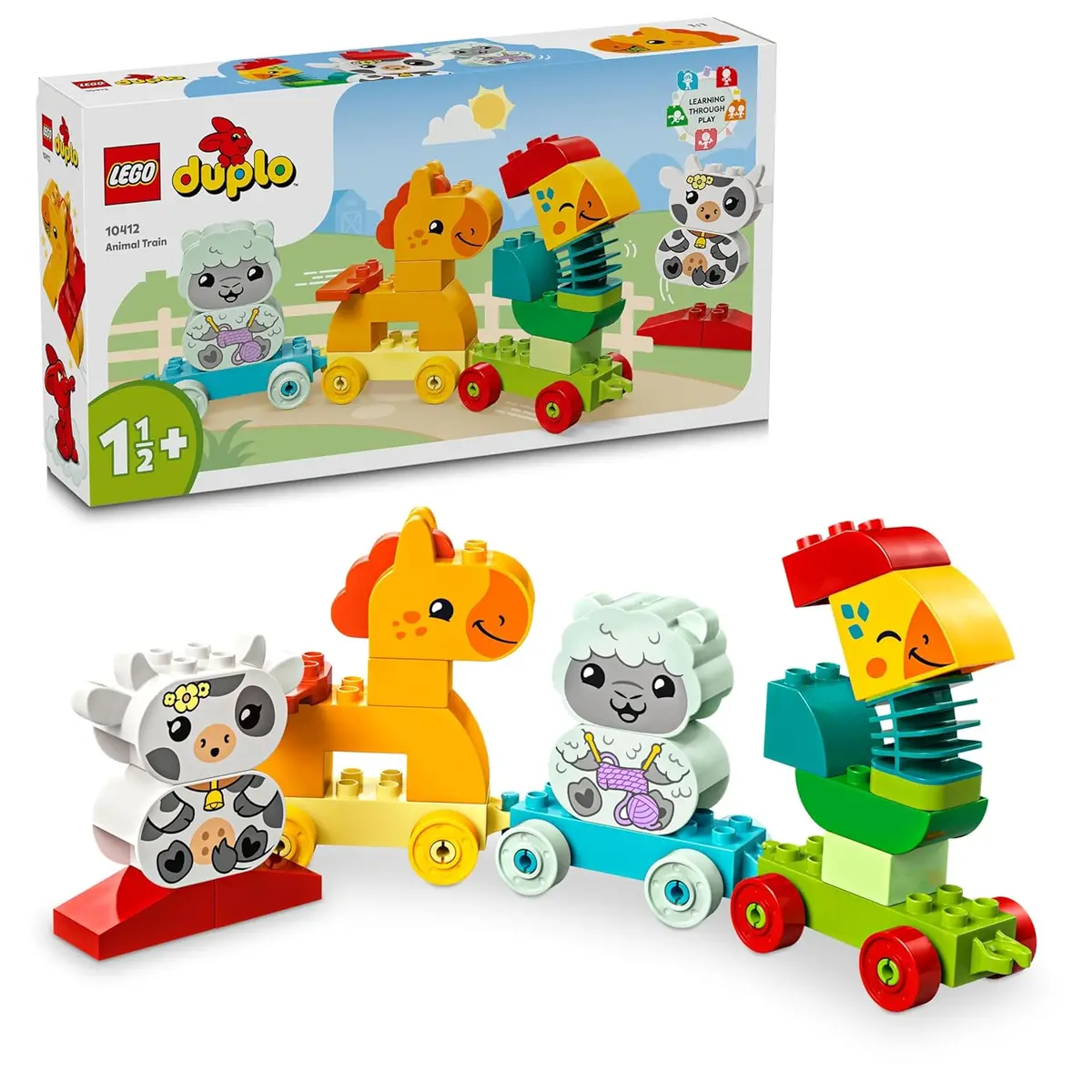 Lego Duplo My First Animal Train Nature Building Kit For Ages 2+ 1