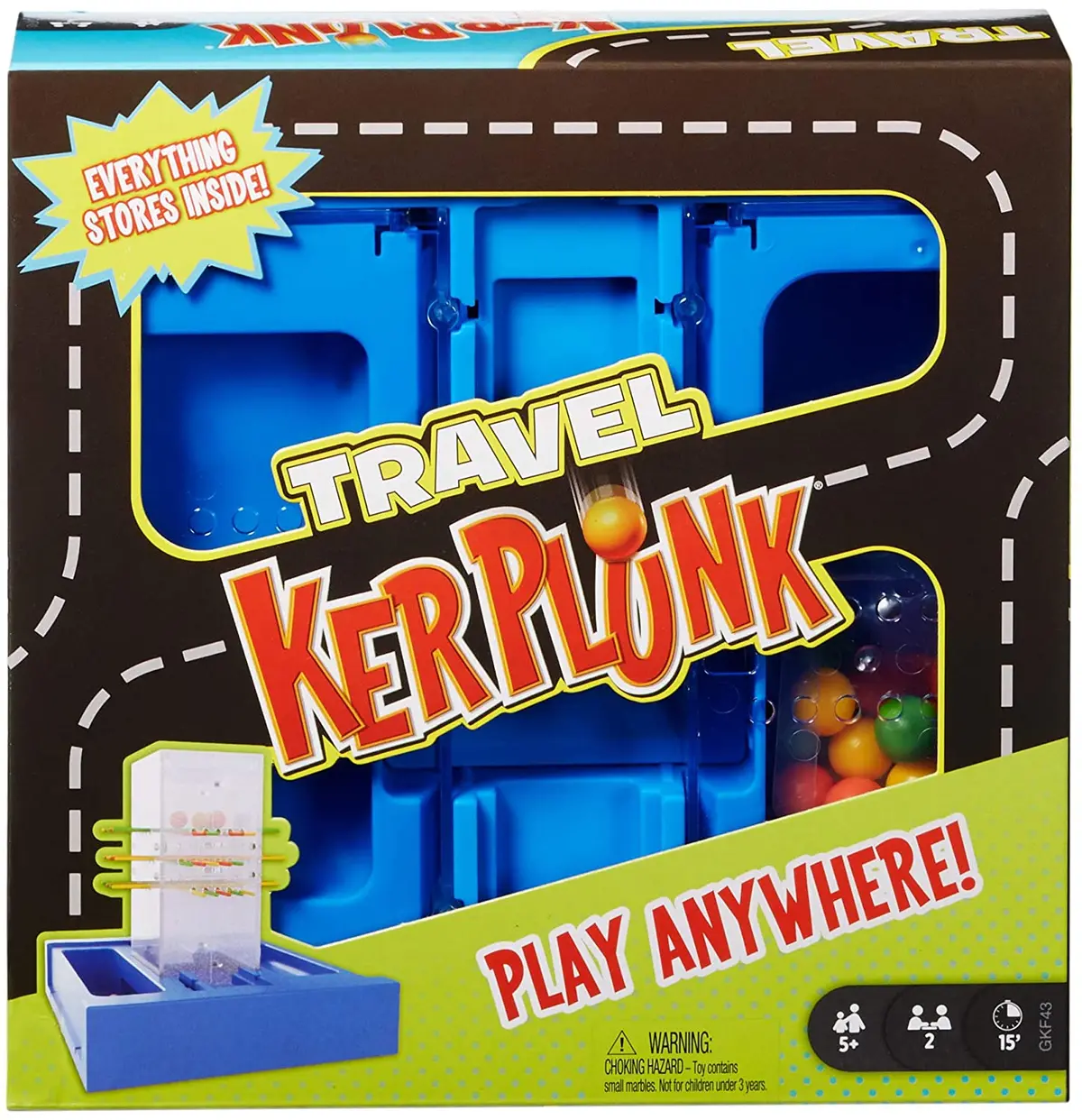 Mattel Games Travel Kerplunk Adventure Board Game For Ages 5+ 1
