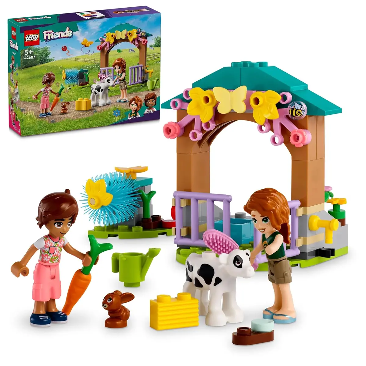 Lego Friends Autumn’S Baby Cow Shed Building Kit For Ages 5+ 1