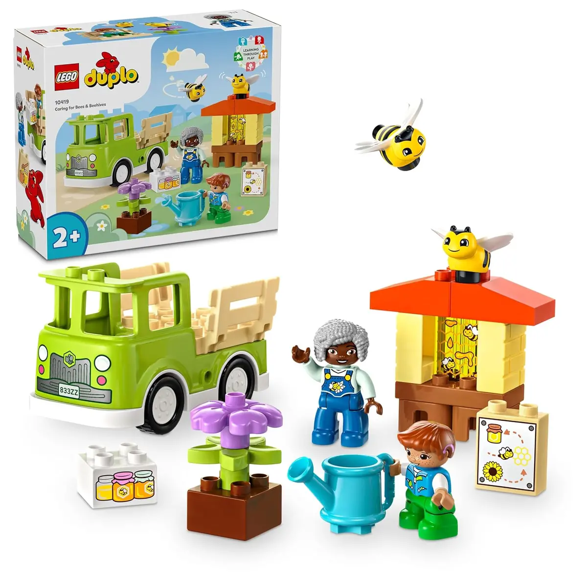 Lego Duplo Town Caring For Bees & Beehives Building Kit For Ages 2+ 1
