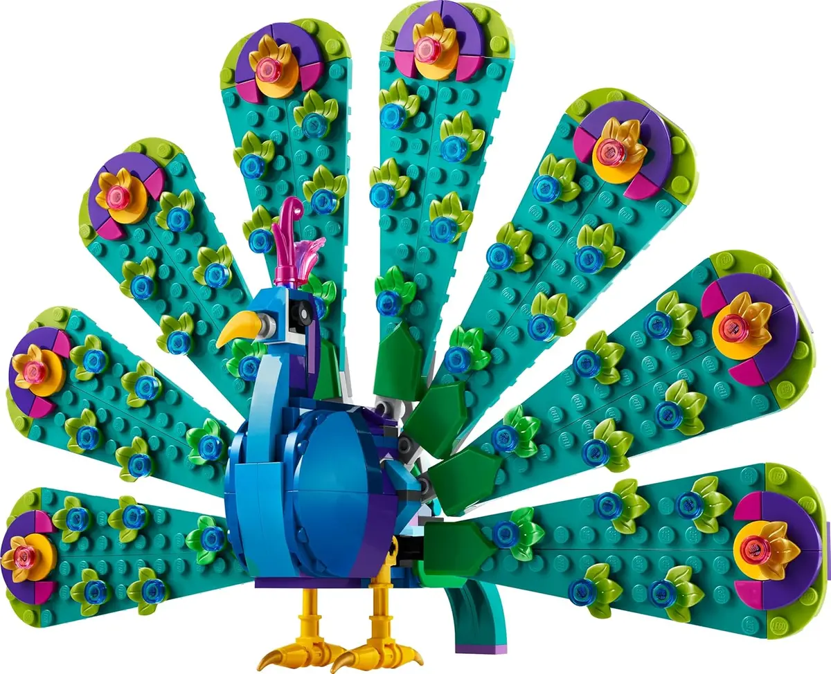 Lego Creator Exotic Peacock 3In1 Building Kit For Ages 7+ 2