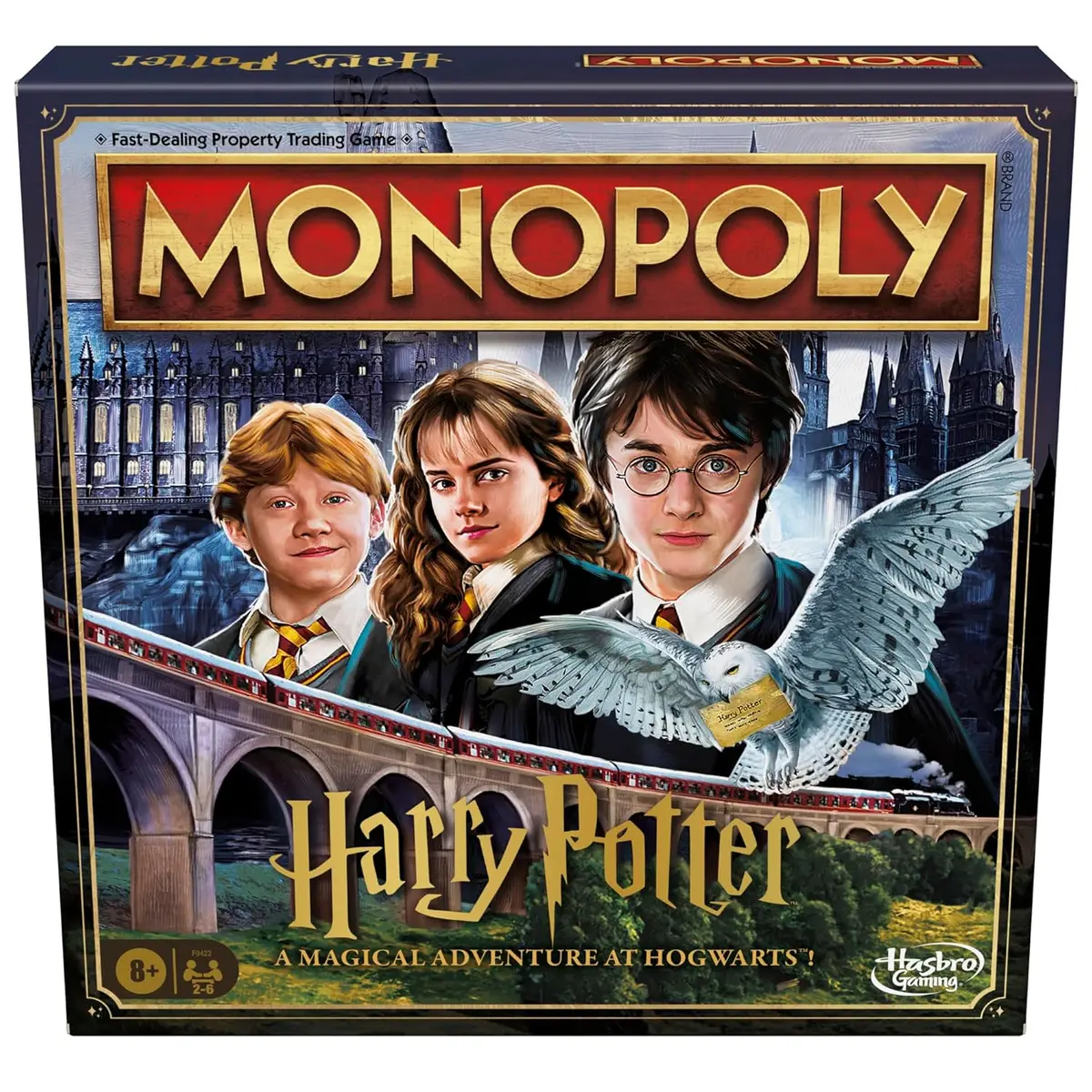 Monopoly Harry Potter Edition Board Game | A Magical Adventure At Hogwarts | Ages 8 1