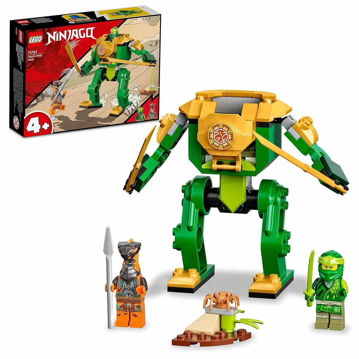Lego Ninjago Lloyd’S Ninja Mech Building Kit For Ages 4+ 1