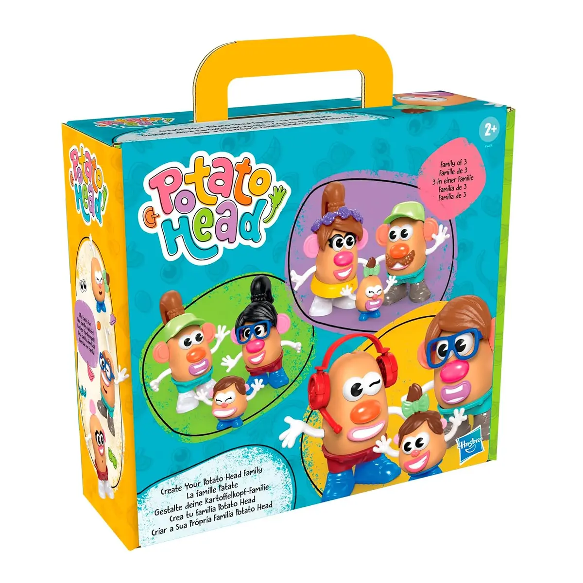Potato Head Create Your Family Set With 44 Parts And Pieces, Creative Toddler And Preschool Toys For Kids Ages 2+ 1