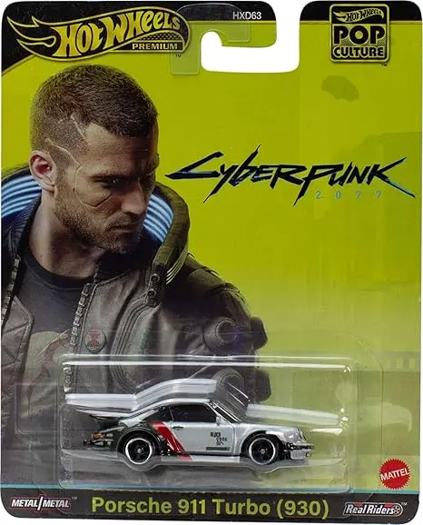 Hot Wheels 1:64 Scale Premium Porsche 911 Turbo 930 Toy Car For Ages 4+ 1