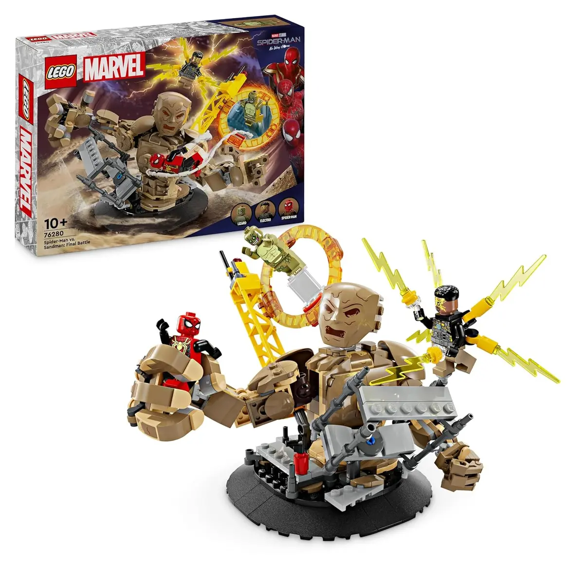 Lego Marvel Spider-Man Vs. Sandman Final Battle Building Kit For Ages 10+ 1