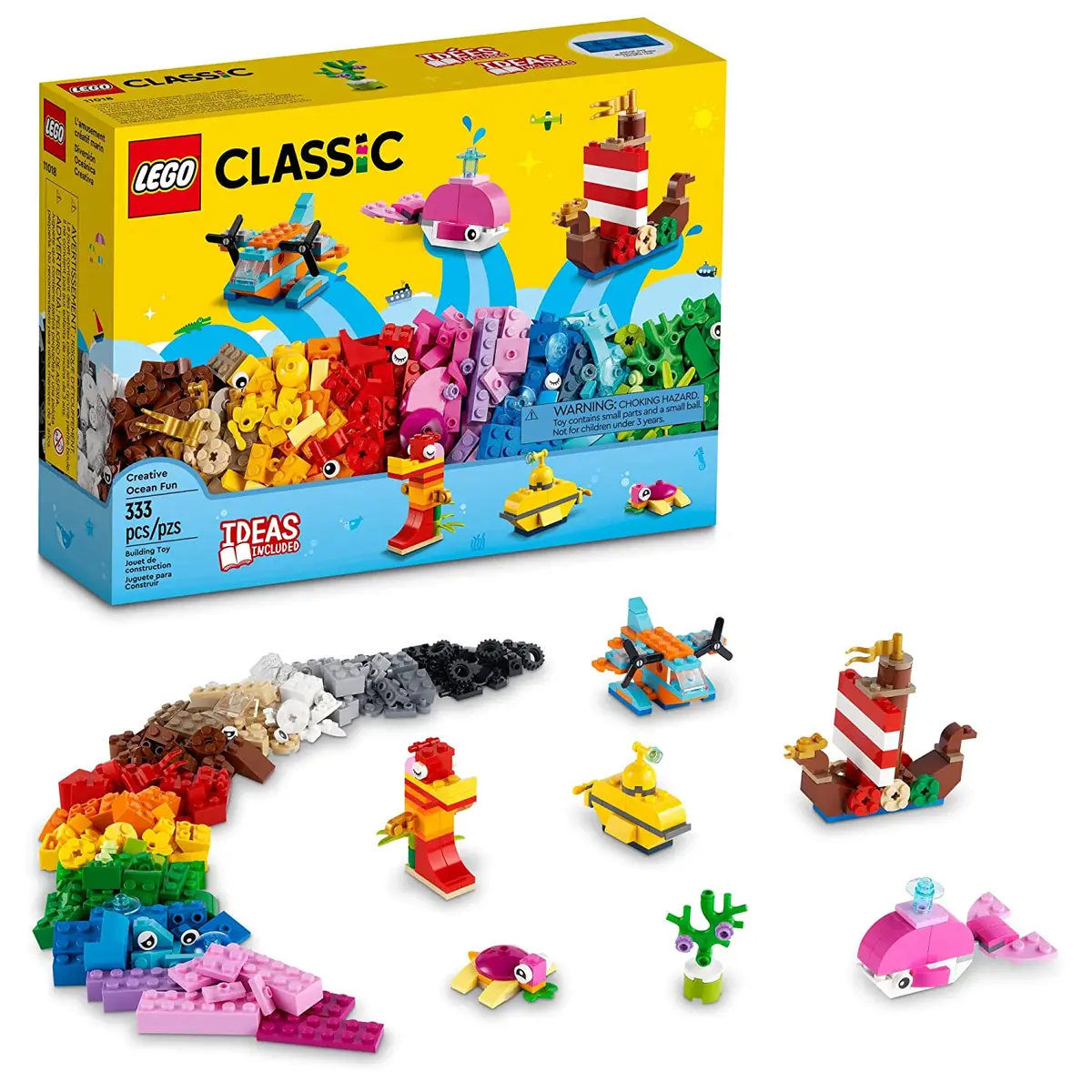 Lego Classic Creative Ocean Fun Building Kit For Ages 4+ 1