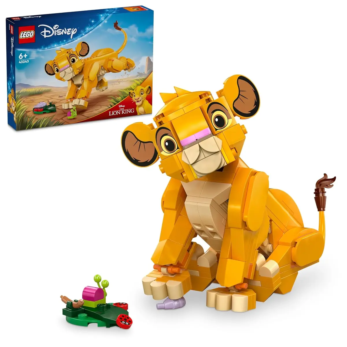 Lego Disney Simba The Lion King Cub Building Kit For Ages 6+ 1