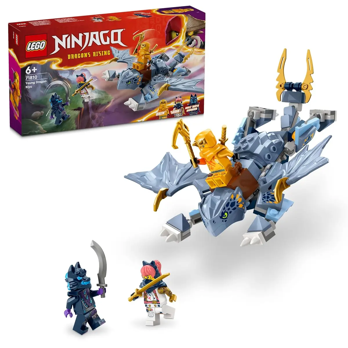 Lego Ninjago Young Dragon Riyu Set Building Kit For Ages 6+ 1