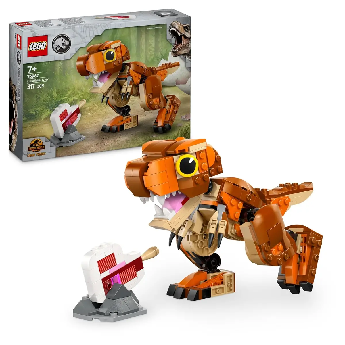 Lego Jurassic World Little Eatie T-Rex Dinosaur Model Building Kit For Ages 7+ 1