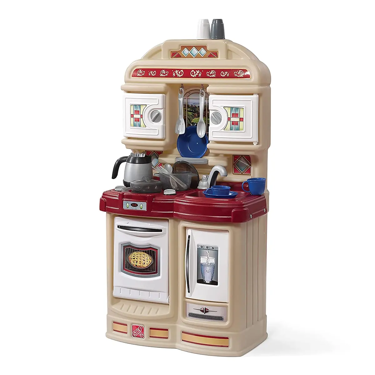 Step2 Cozy Kitchen - Small Play Kitchen Set For Toddlers 1