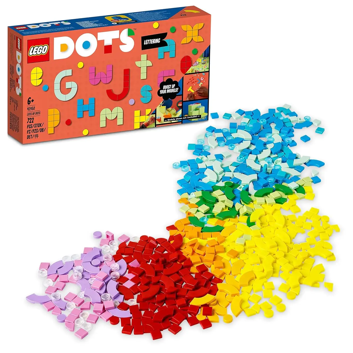 Lego Dots Lots Of Dots – Lettering Diy Craft Decoration Building Kit For Ages 6+ 1