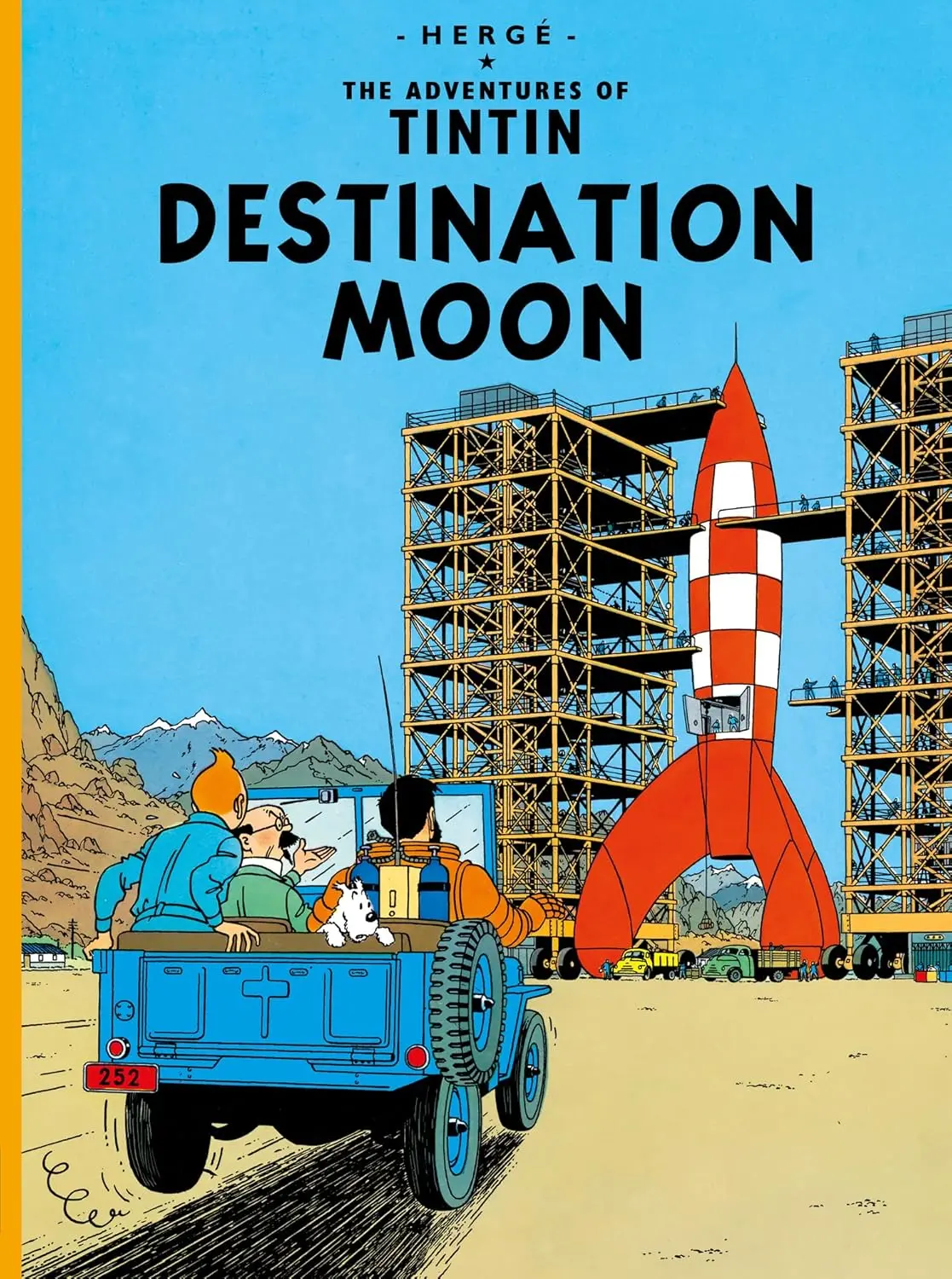 Tintin Destination Moon Styory Book For Ages 7+ 1