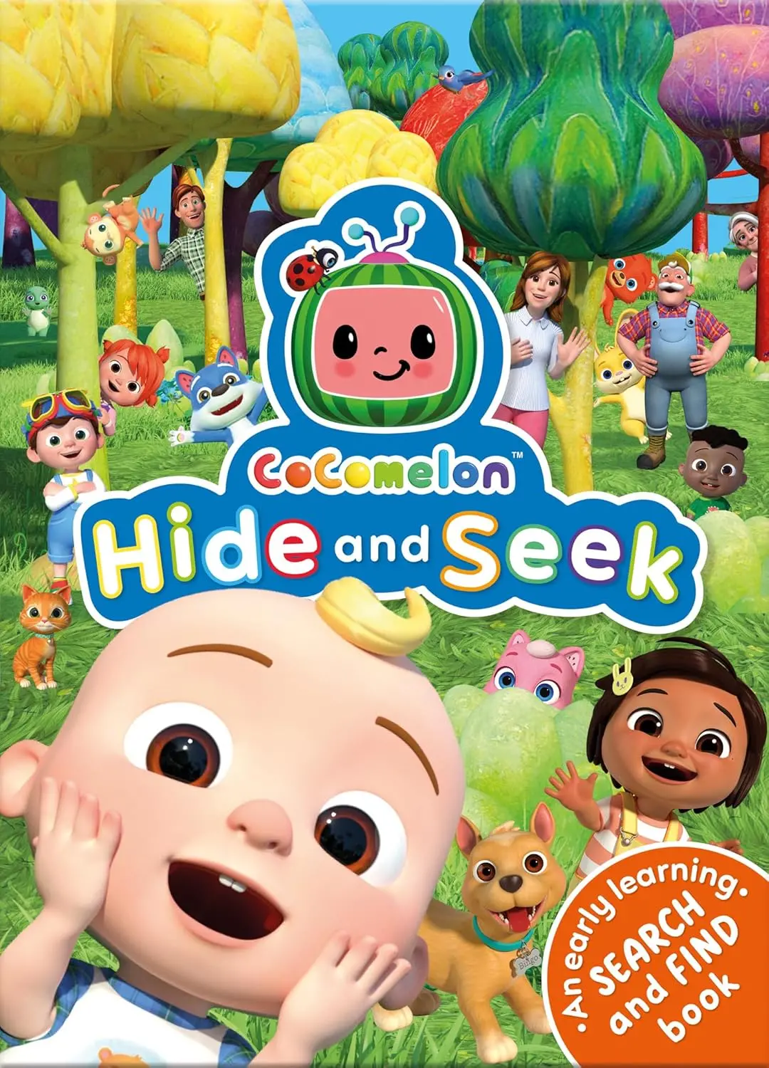 Cocomelon Hide-And-Seek Picture Book For Ages 18 Months Above 1