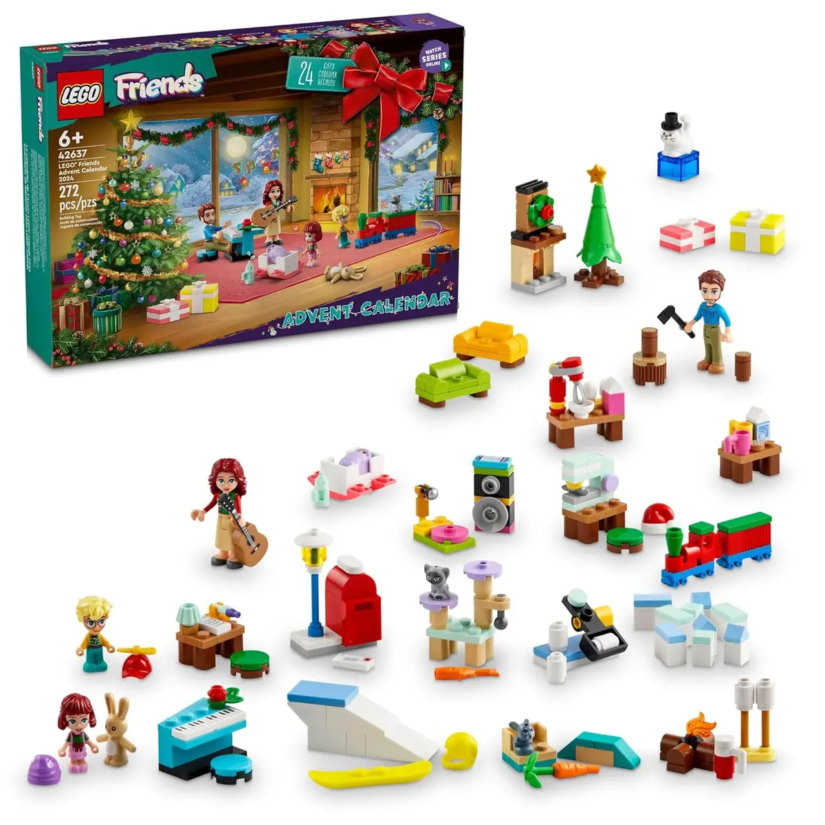 Lego Friends Advent Calendar 2024 Building Kit For Ages 6+ 1