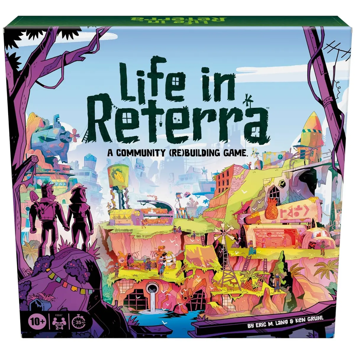 Hasbro Gaming Life In Reterra - A Community (Re) Building Strategy Board Game For Adults And Families For Ages 10+ 1